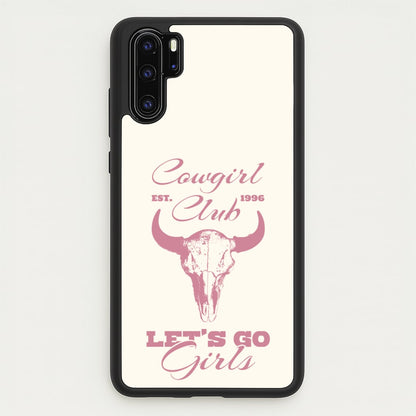 Cowgirl Club  - Western Phone Case for Huawei P30 Pro