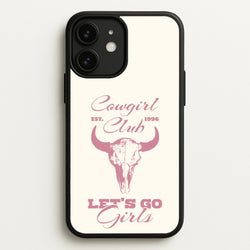 Cowgirl Club  - Western Phone Case for iPhone 11