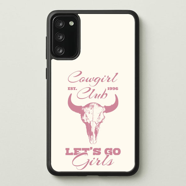 Cowgirl Club  - Western Phone Case for Galaxy S20FE