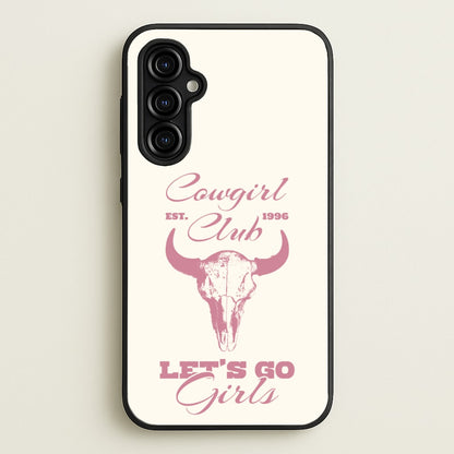 Cowgirl Club  - Western Phone Case for Galaxy A54