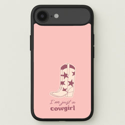 I'm Just A Cowgirl Phone Case for iPhone 17 Air