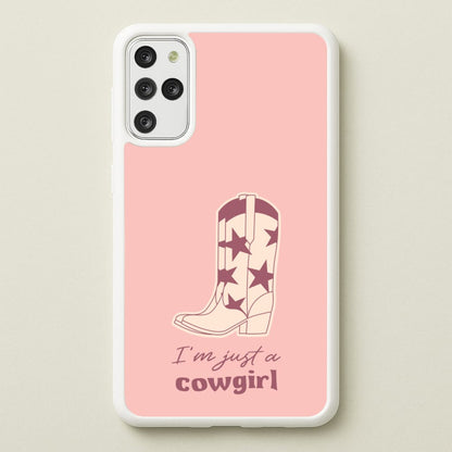 I'm Just A Cowgirl  - Western Phone Case for Galaxy S20 Plus