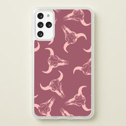 Pastel Skulls Pattern  - Western Phone Case for Galaxy S20 Plus