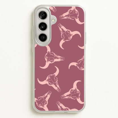 Pastel Skulls Pattern  - Western Phone Case for Galaxy A56