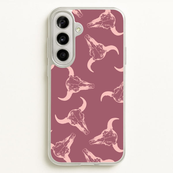 Pastel Skulls Pattern  - Western Phone Case for Galaxy A56