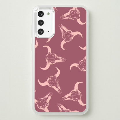 Pastel Skulls Pattern  - Western Phone Case for Galaxy Note 20