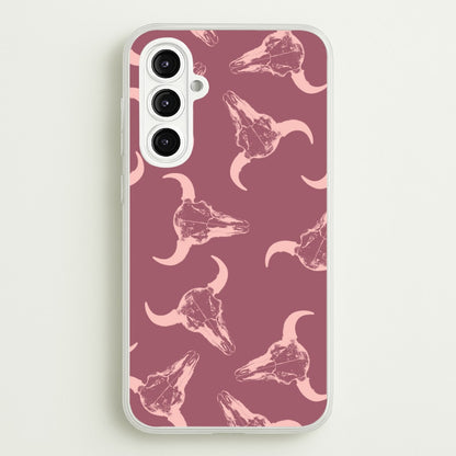 Pastel Skulls Pattern  - Western Phone Case for Galaxy A16