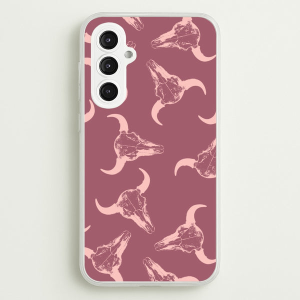Pastel Skulls Pattern  - Western Phone Case for Galaxy S23FE