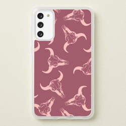 Pastel Skulls Pattern  - Western Phone Case for Galaxy A41