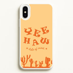 Yee-Haw State Of Mind  - Western Phone Case for iPhone XS Max