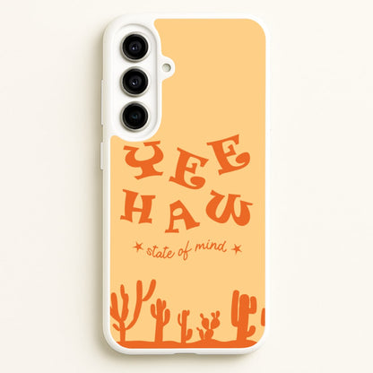 Yee-Haw State Of Mind  - Western Phone Case for Galaxy A56