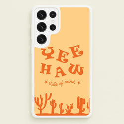 Yee-Haw State Of Mind  - Western Phone Case for Galaxy S22 Ultra