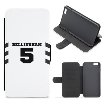 White Flip / Wallet Phone Case