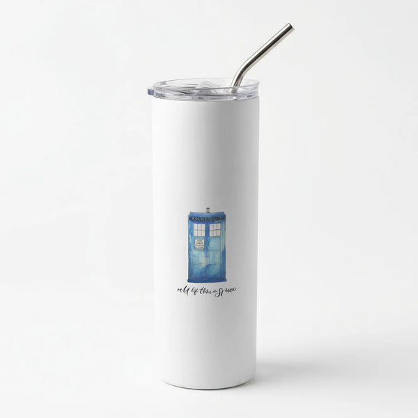 All of Time and Space Skinny Tumbler