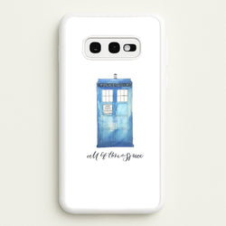 All of Time and Space  - Doctor Who Phone Case for Galaxy S10e