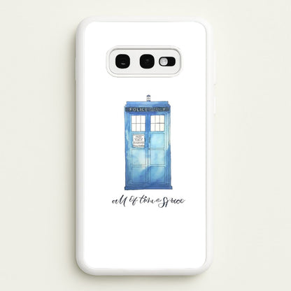 All of Time and Space  - Doctor Who Phone Case for Galaxy S10e