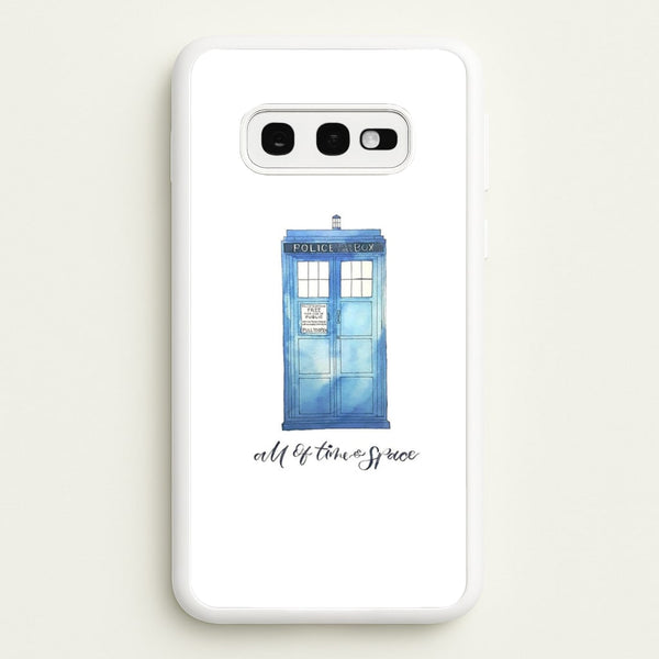 All of Time and Space  - Doctor Who Phone Case for Galaxy S10e