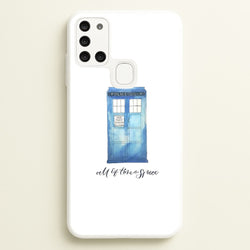 All of Time and Space  - Doctor Who Phone Case for Galaxy A21s