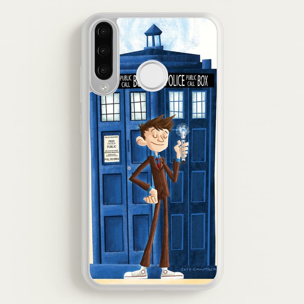 The Tenth Doctor  - Doctor Who Phone Case for Huawei P30 Lite