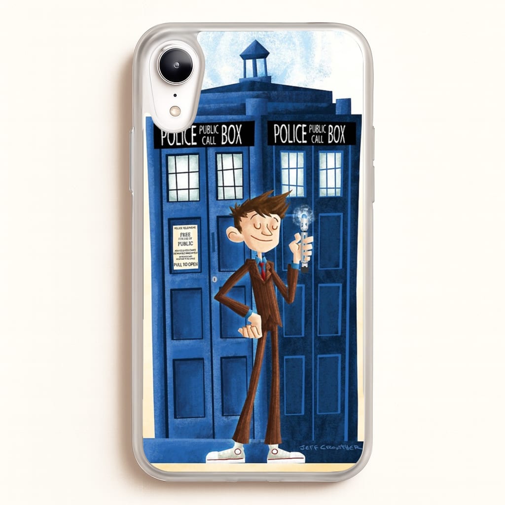 The Tenth Doctor  - Doctor Who Phone Case for iPhone XR