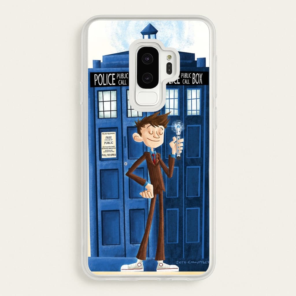 The Tenth Doctor  - Doctor Who Phone Case for Galaxy S9 Plus