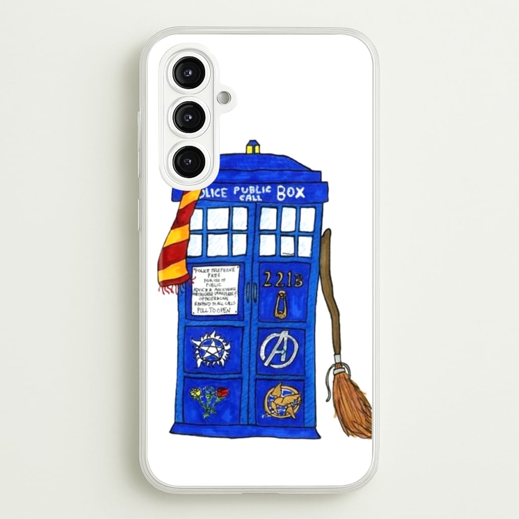 Multifandom Cartoon  - Doctor Who Phone Case for Galaxy A16