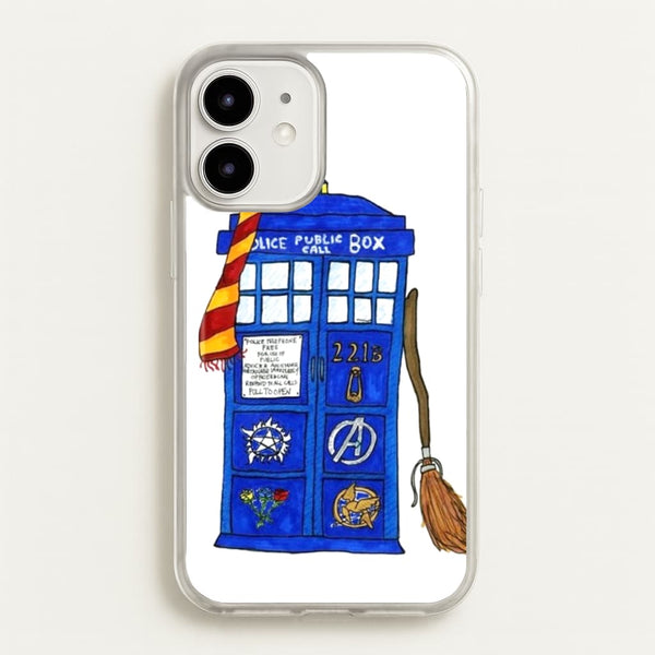 Multifandom Cartoon  - Doctor Who Phone Case for iPhone 12 Mini