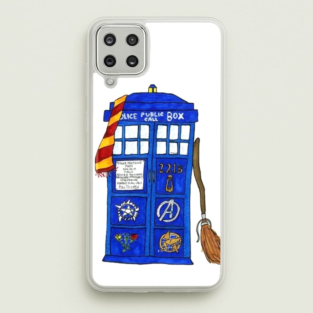 Multifandom Cartoon  - Doctor Who Phone Case for Galaxy A12