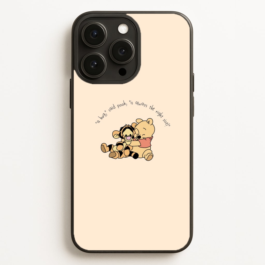 A Hug Said Pooh - Winnie  - Disney Phone Case for iPhone 16 Pro Max