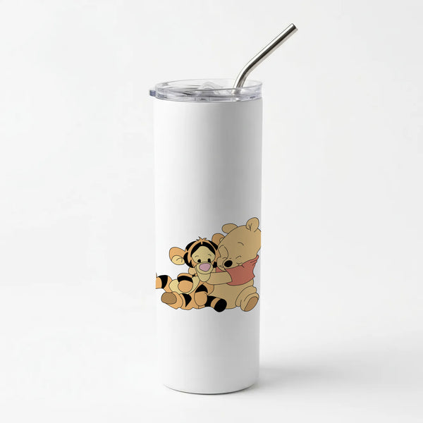 A Hug Said Pooh - Winnie Skinny Tumbler