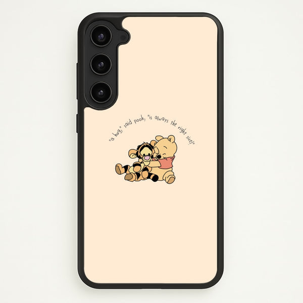 A Hug Said Pooh - Winnie  - Disney Phone Case for Galaxy S23