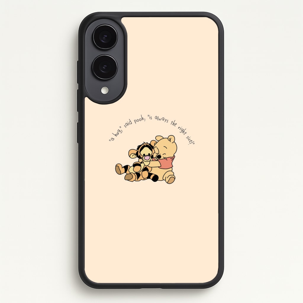 A Hug Said Pooh - Winnie  - Disney Phone Case for Galaxy S25 Edge