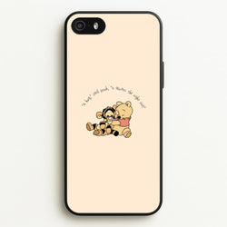 A Hug Said Pooh - Winnie  - Disney Phone Case for iPhone 5 / 5s / SE 2016