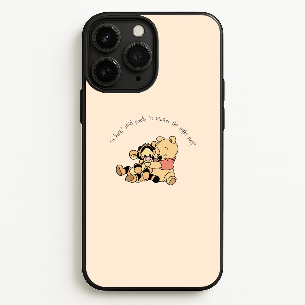 A Hug Said Pooh - Winnie  - Disney Phone Case for iPhone 11 Pro