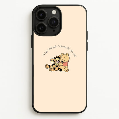 A Hug Said Pooh - Winnie  - Disney Phone Case for iPhone 11 Pro