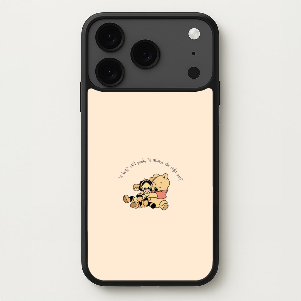 A Hug Said Pooh - Winnie Phone Case for iPhone 17 Pro Max