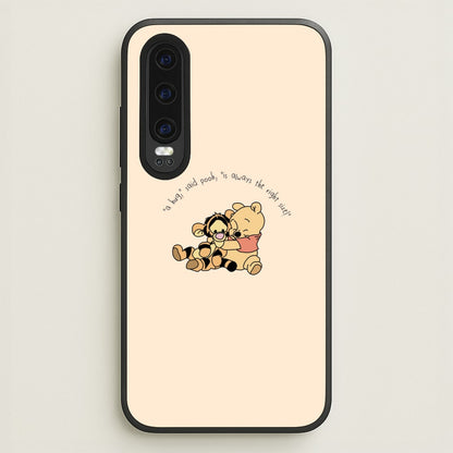 A Hug Said Pooh - Winnie  - Disney Phone Case for Huawei P30