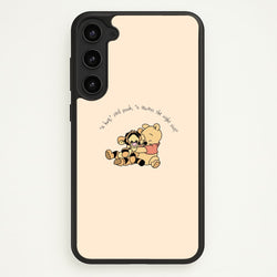 A Hug Said Pooh - Winnie  - Disney Phone Case for Galaxy S23 Plus