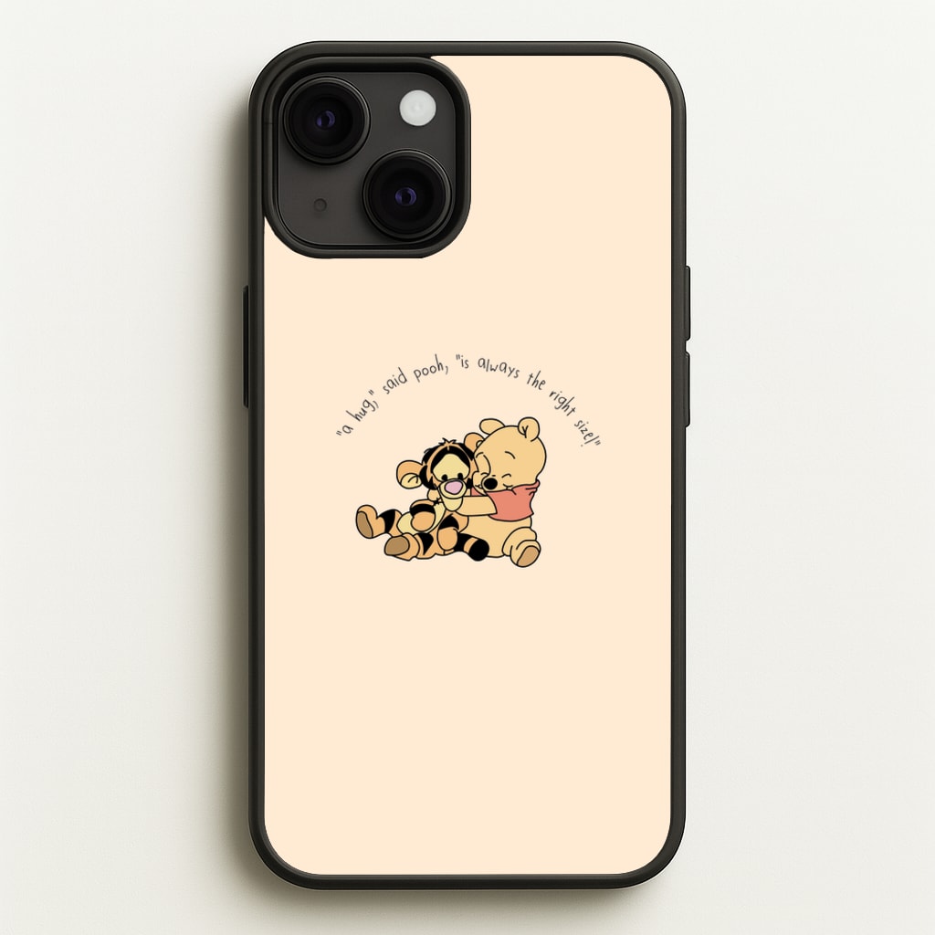 A Hug Said Pooh - Winnie  - Disney Phone Case for iPhone 13