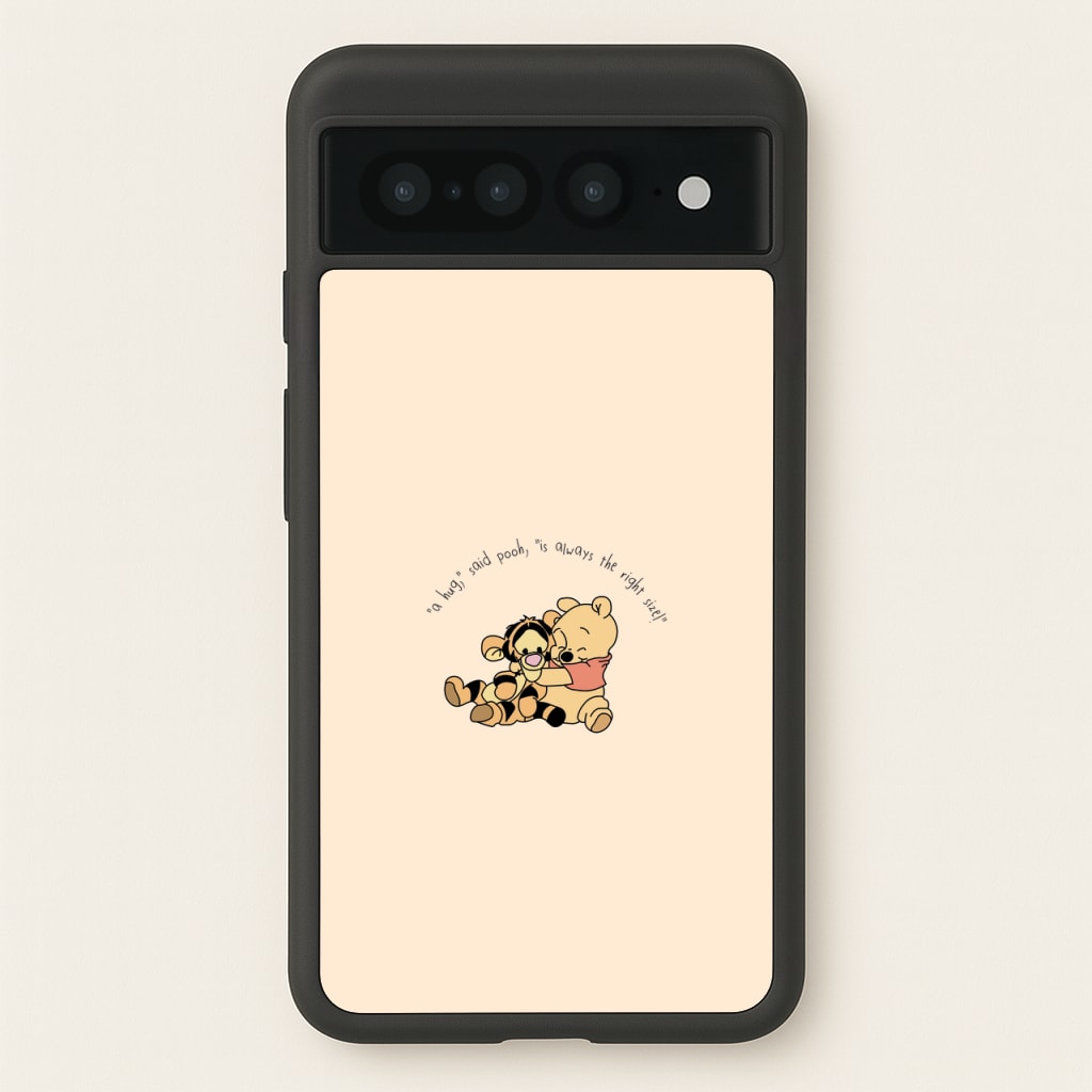 A Hug Said Pooh - Winnie  - Disney Phone Case for Google Pixel 7 Pro