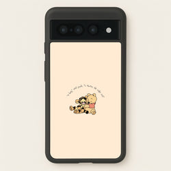 A Hug Said Pooh - Winnie  - Disney Phone Case for Google Pixel 7 Pro