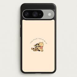 A Hug Said Pooh - Winnie Phone Case for Google Pixel 10 / 10 Pro