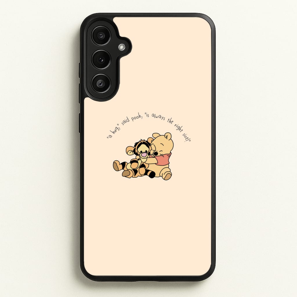 A Hug Said Pooh - Winnie  - Disney Phone Case for Galaxy A34