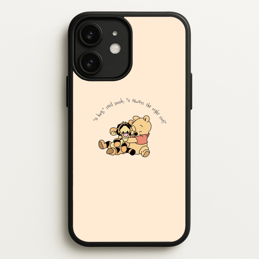 A Hug Said Pooh - Winnie  - Disney Phone Case for iPhone 11