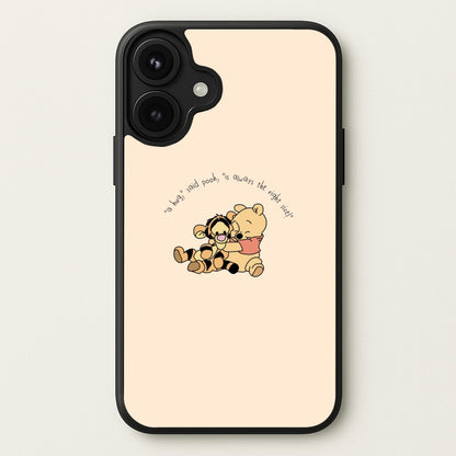 A Hug Said Pooh - Winnie Phone Case for iPhone 17