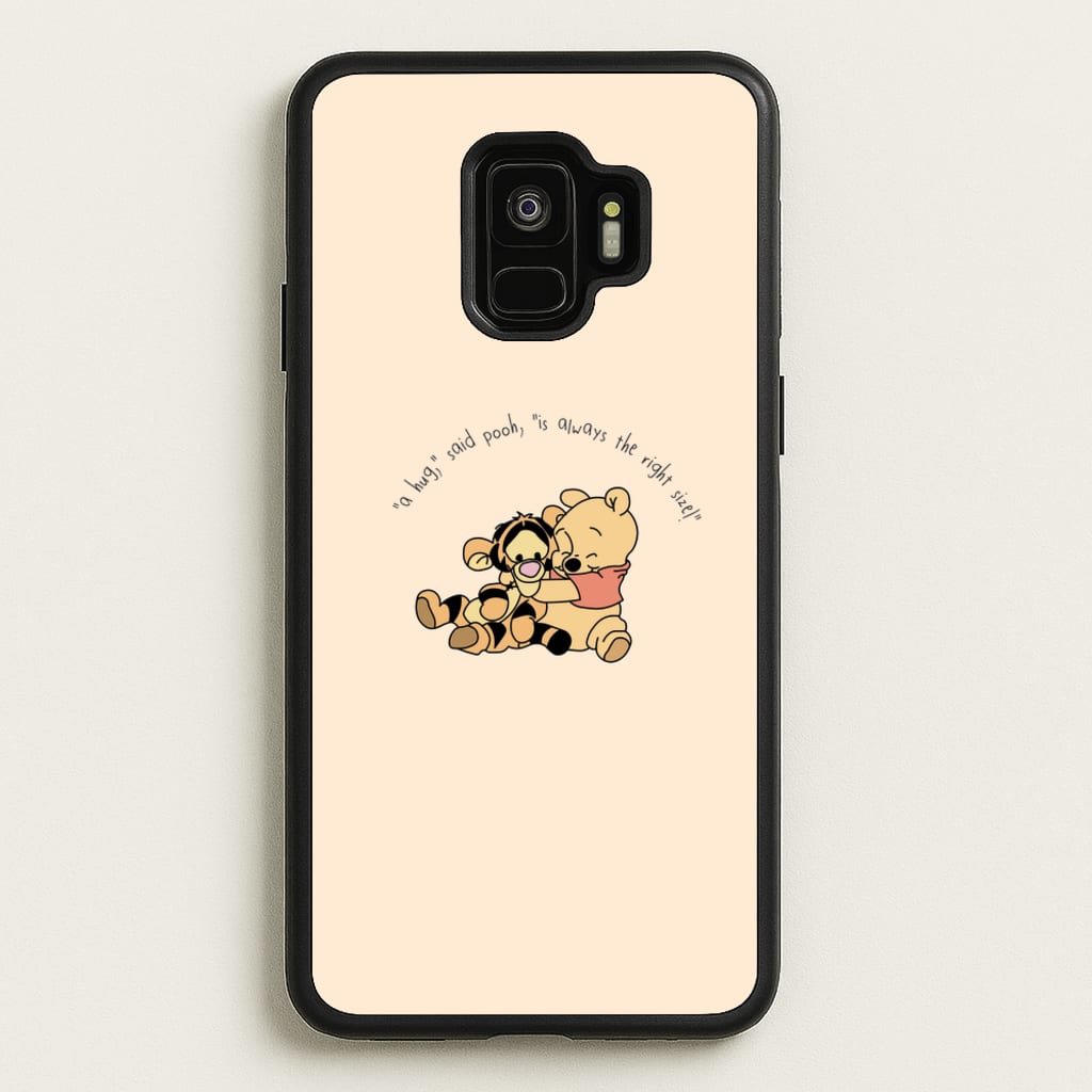 A Hug Said Pooh - Winnie  - Disney Phone Case for Galaxy S9