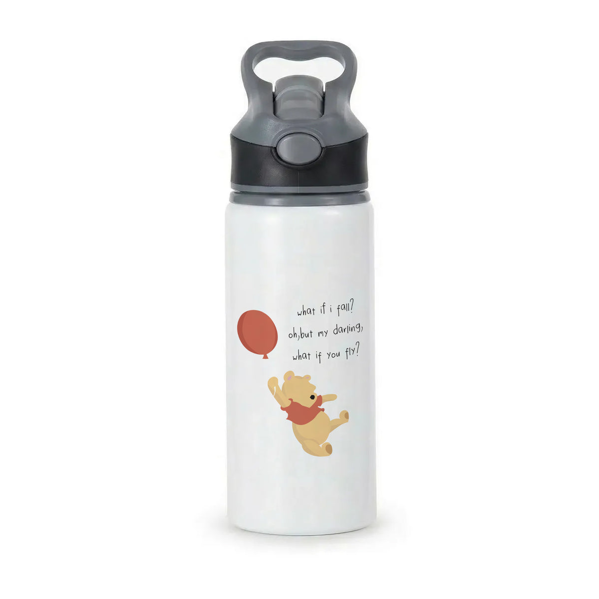 What If I Fail - Winnie Active Water Bottle