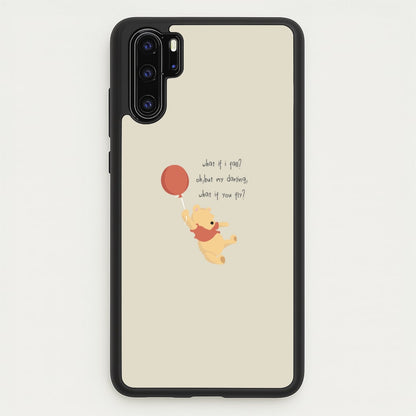 What If I Fail - Winnie  - Disney Phone Case for Huawei P30 Pro