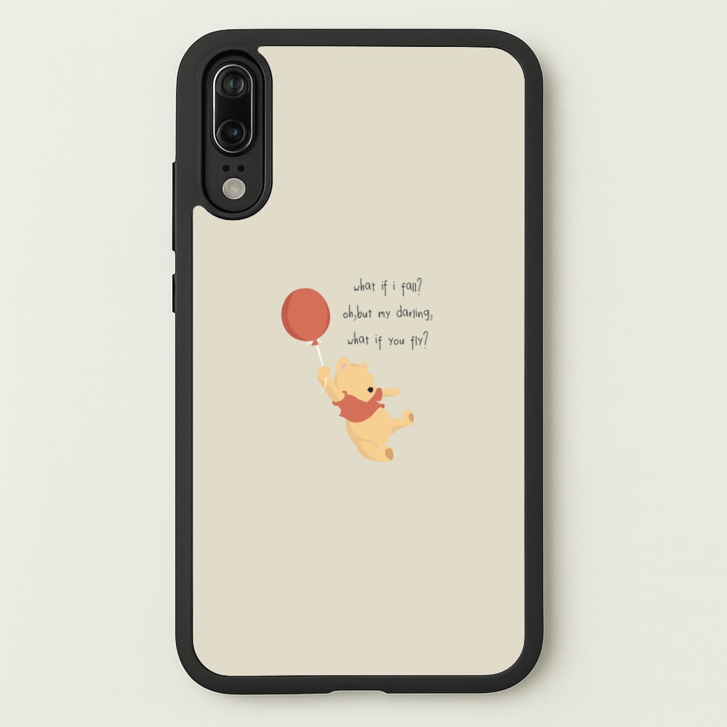 What If I Fail - Winnie  - Disney Phone Case for Huawei P20