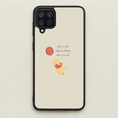 What If I Fail - Winnie  - Disney Phone Case for Galaxy A12